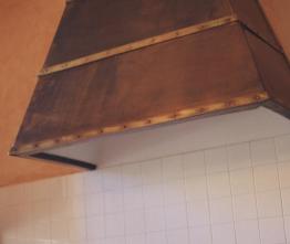 cappa ottone
