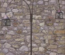 Lampione con 2 Lanterne Medievale